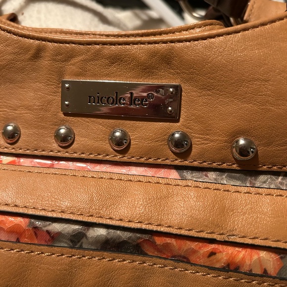 Nicole Lee Brown and Multicolor Satchel - Picture 2 of 4